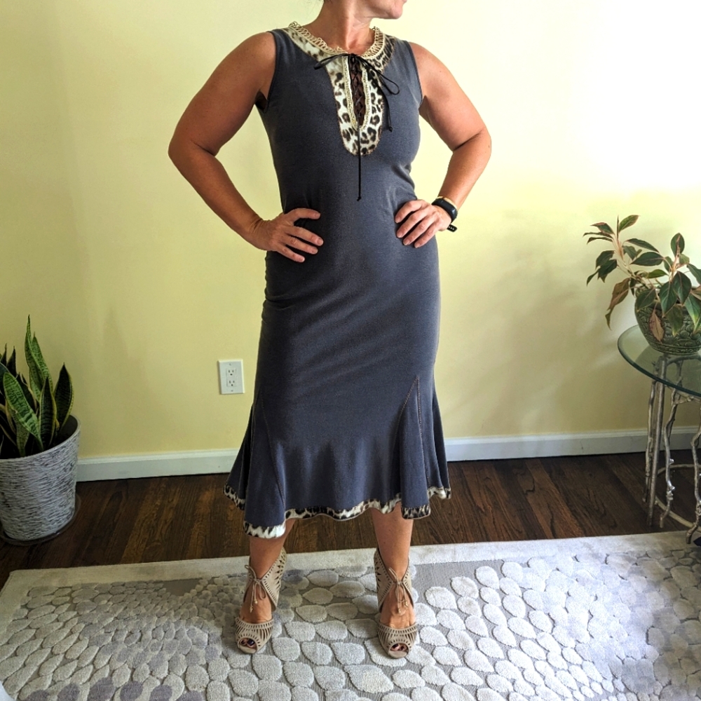 NWT Roberto Cavalli stretch dress sz 46(12)